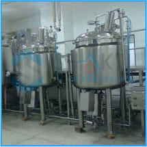 Preparation Vessel Liquid Syrup Plant